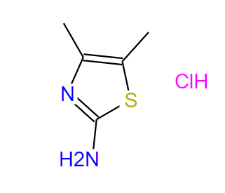 2-氨基-4,5-二甲基噻唑鹽酸鹽  CAS:	71574-33-9