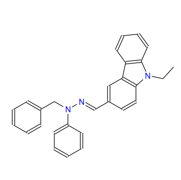 9-乙基咔唑-3-甲醛-N-芐基-N-苯腙 